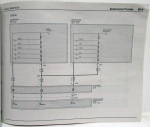 2013 Ford Fusion Lincoln MKZ Electrical Wiring Diagrams Manual