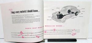 1951 Plymouth makes a car run ... A Primer On Plymouth Original Sales Brochure