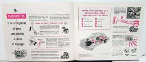 1951 Plymouth makes a car run ... A Primer On Plymouth Original Sales Brochure