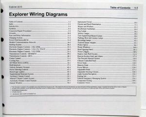 2013 Ford Explorer Electrical Wiring Diagrams Manual