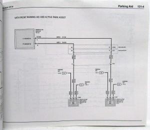 2014 Ford Escape Electrical Wiring Diagrams Manual