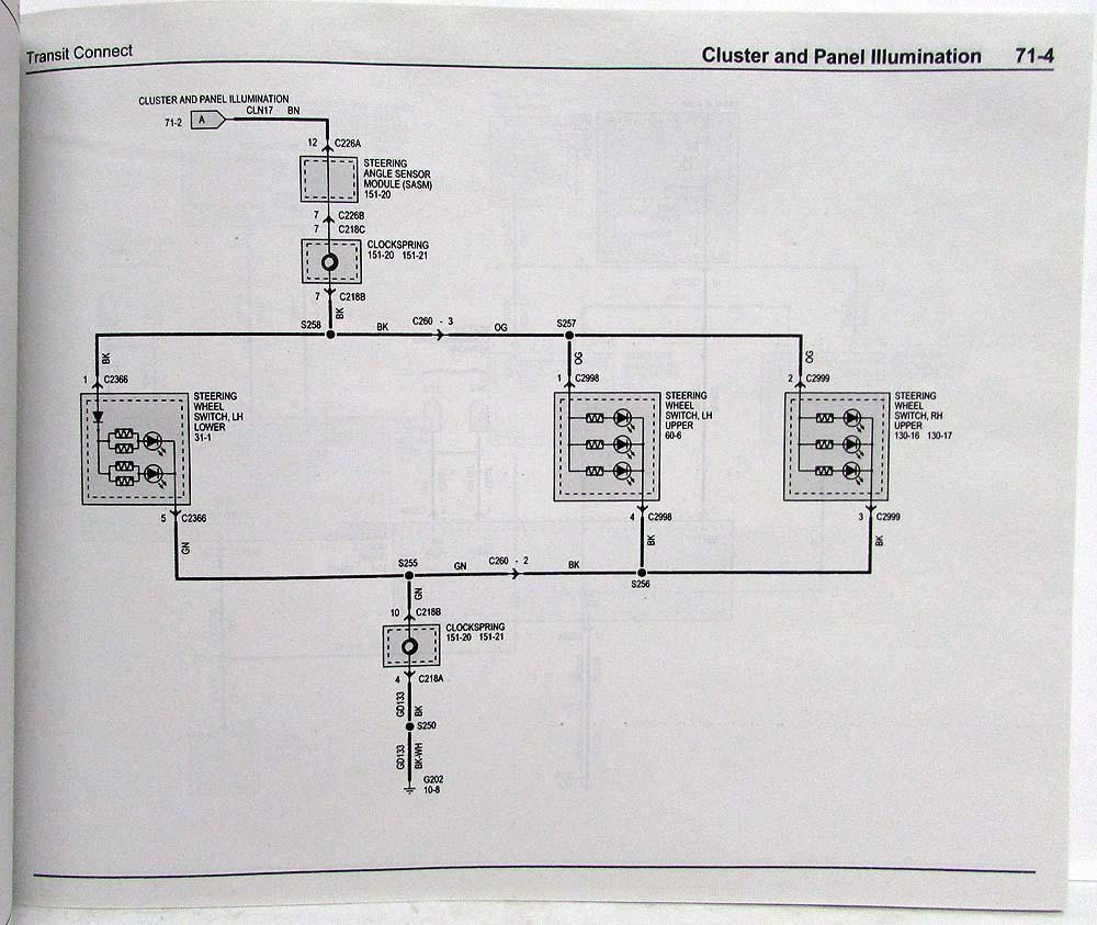 2014 Ford Transit Connect Electrical Wiring Diagrams Manual 2018 Ford Transit Connect Dt1t 19c107 Ah Wiring Diagram Pdf Troxel's Auto Literature