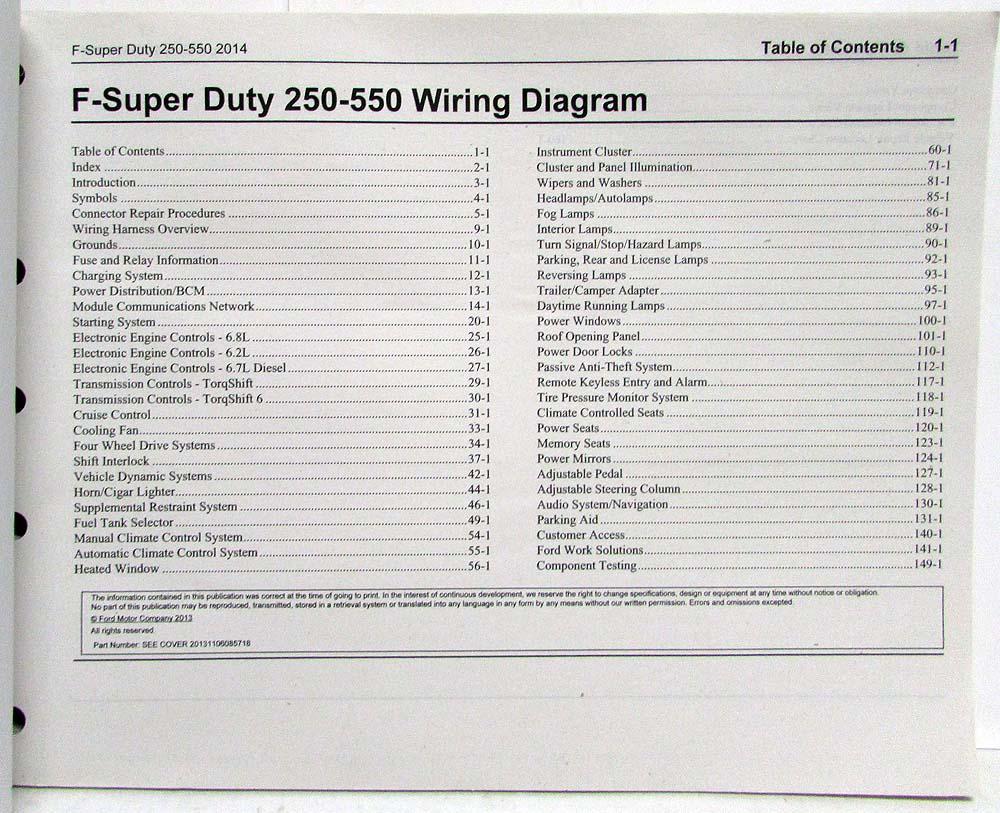 2014 Ford F 250 Wiring Diagram - Wiring Diagram 89
