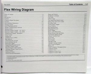 2015 Ford Flex Electrical Wiring Diagrams Manual