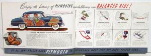 1953 Plymouth Cranbrook Cambridge Dealer Sales Brochure ORIGINAL