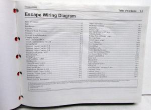 2015 Ford Escape Electrical Wiring Diagrams Manual