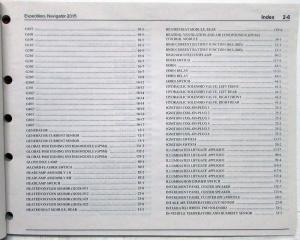 2015 Ford Expedition & Lincoln Navigator Electrical Wiring Diagrams Manual