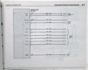 2015 Ford Expedition & Lincoln Navigator Electrical Wiring Diagrams Manual