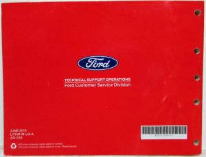 2015 Ford Focus Electric Electrical Wiring Diagrams Manual