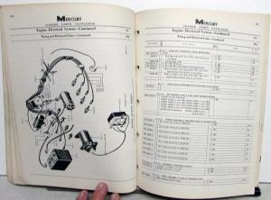 1956 Mercury Chassis Parts Catalog Book Monterey Montclair Convertible Wagon