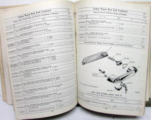 1956 Mercury Dealer Body Parts Catalog Final Edition Montclair Monterey Custom