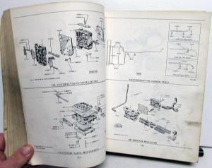 1956-1959 Mercury Dealer Master Chassis Body Parts Catalog Book Revised 61