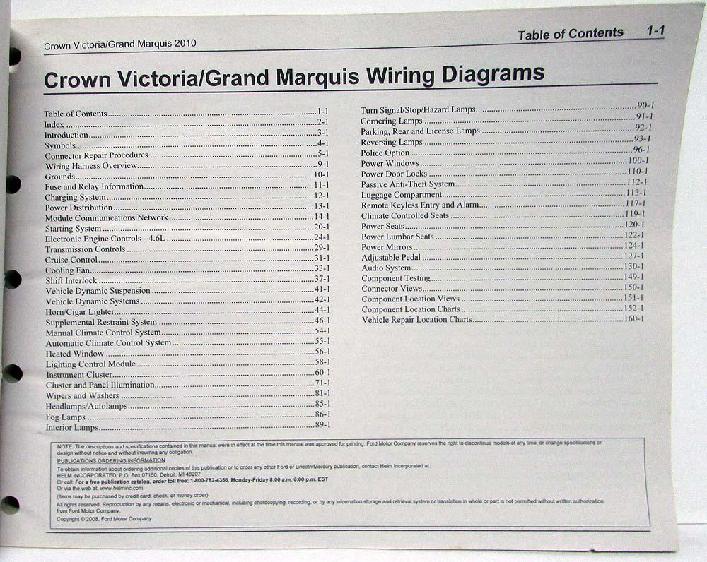 2010 ford crown victoria \u0026 mercury grand marquis electrical wiring Wrangler Wiring Diagram 2010 ford crown victoria \u0026 mercury grand marquis electrical wiring diagrams