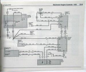 2012 Ford Econoline Club Wagon E-Series Electrical Wiring Diagrams Manual