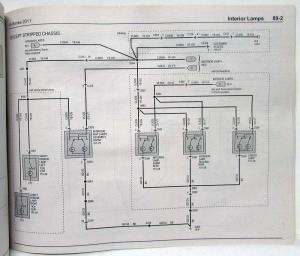 2011 Ford Econoline Club Wagon E-Series Electrical Wiring Diagrams Manual