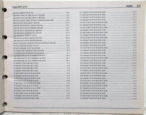 2010 Ford Edge and Lincoln MKX Electrical Wiring Diagrams Manual