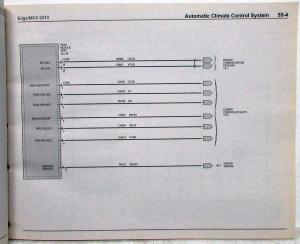 2010 Ford Edge and Lincoln MKX Electrical Wiring Diagrams Manual