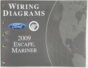 2009 Ford Escape & Mercury Mariner Electrical Wiring Diagrams Manual