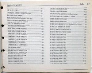 2012 Ford Expedition and Lincoln Navigator Electrical Wiring Diagrams Manual