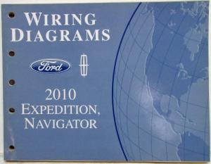 2010 Ford Expedition & Lincoln Navigator Electrical Wiring Diagrams Manual