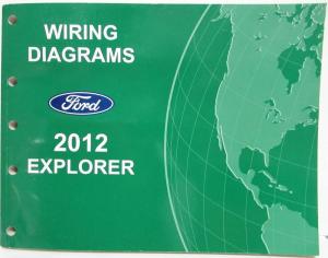 2012 Ford Explorer Electrical Wiring Diagrams Manual