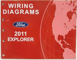 2011 Ford Explorer Electrical Wiring Diagrams Manual