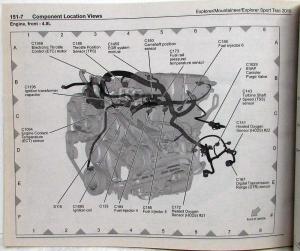 2010 Ford Explorer Mercury Mountaineer Sport Trac Electrical Wiring Diagrams