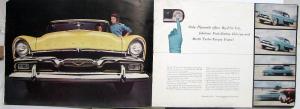 1956 Plymouth Powerflite Belvedere Savoy Plaza Suburban Color Sale Brochure ORIG