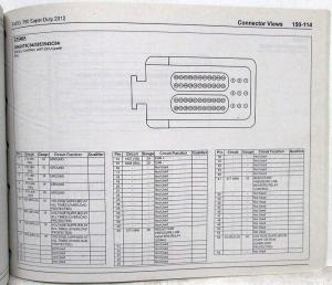 2012 Ford F-650 750 Super Duty Trucks Electrical Wiring Diagrams Manual