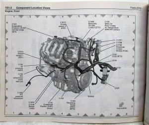 2012 Ford Fiesta Electrical Wiring Diagrams Manual