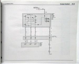 2012 Ford Focus Electric Electrical Wiring Diagrams Manual
