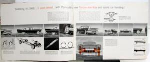 1957 Plymouth Belvedere Savoy Plaza Suburban Color Brochure Torsion Aire Ride
