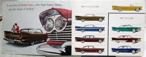 1957 Plymouth Belvedere Savoy Plaza Suburban Color Brochure Torsion Aire Ride