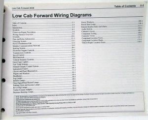 2009 Ford Low Cab Forward Electrical Wiring Diagrams Manual