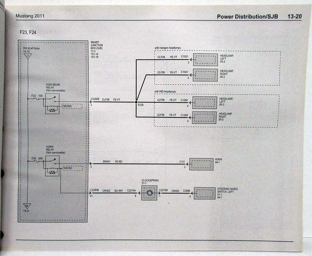 Electric Wiring Diagram Ford Mustang 2009 - Wiring Diagram & Schemas