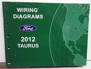 2012 Ford Taurus Electrical Wiring Diagrams Manual