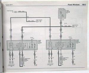 2011 Ford Taurus Electrical Wiring Diagrams Manual