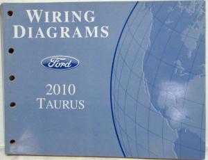 2010 Ford Taurus Electrical Wiring Diagrams Manual