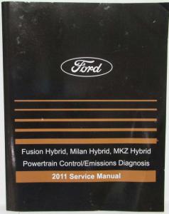 2011 Ford Powertrain Control Emissions Diagnosis Service Manual Fusion Milan MKZ