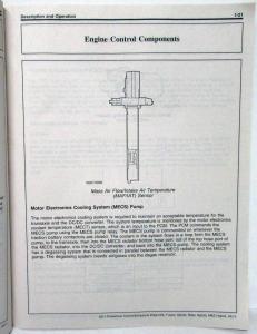 2011 Ford Powertrain Control Emissions Diagnosis Service Manual Fusion Milan MKZ