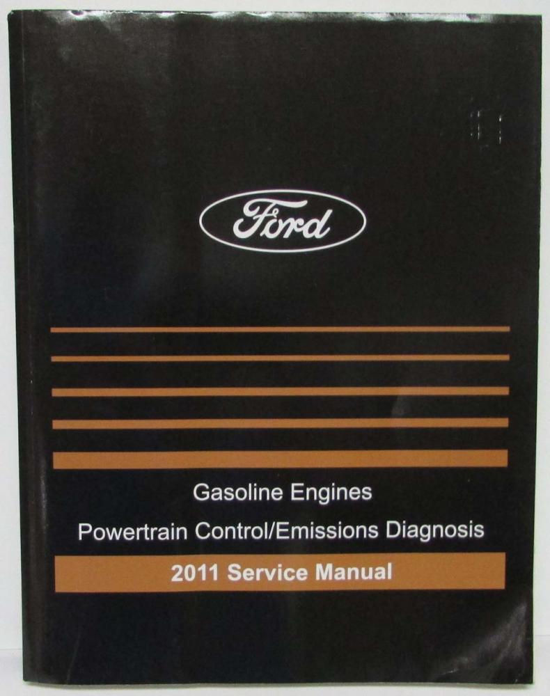 2011 Ford Gas Engine Powertrain Emissions Diagnosis Service Manual Mustang  F-150