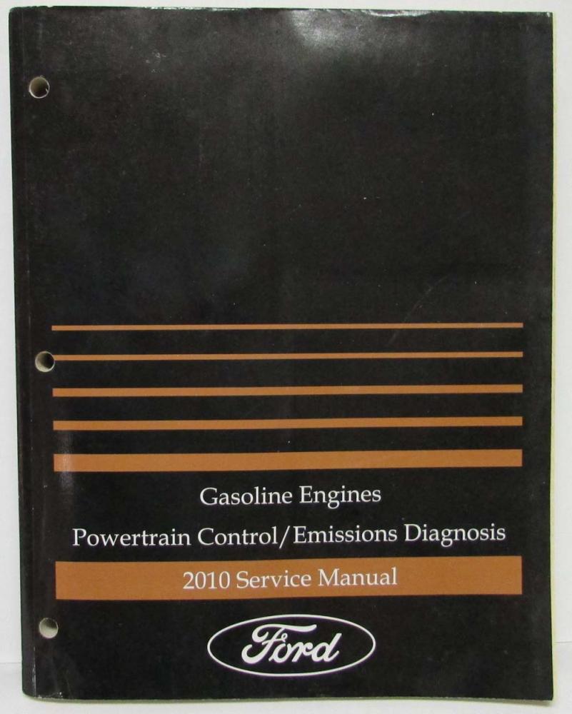 2010 Ford Gas Engine Powertrain Emissions Diagnosis Service Manual Mustang F-150