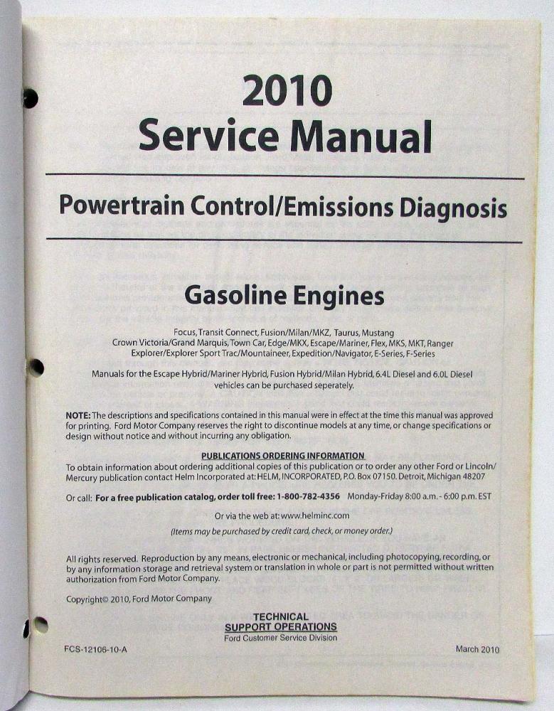 ford f150 service manuals