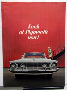 1962 Plymouth Fury Belvedere Savoy Wagon ORIGINAL Color Dealer Sales Brochure