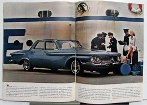 1962 Plymouth Fury Belvedere Savoy Wagon ORIGINAL Color Dealer Sales Brochure