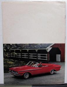 1962 Plymouth Fury Belvedere Savoy Wagon ORIGINAL Color Dealer Sales Brochure