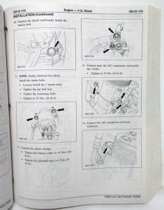 2009 Ford Low Cab Forward Truck Service Shop Repair Manual