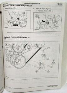 2008 Ford Ranger Pickup Truck Service Shop Repair Manual Set Vol 1 & 2