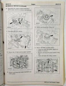 2006 Ford Low Cab Forward Truck Service Shop Repair Manual