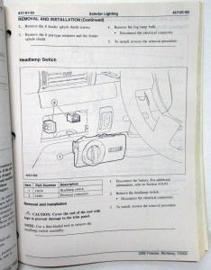 2006 Ford Freestar & Mercury Monterey Service Shop Repair Manual Set Vol 1&2